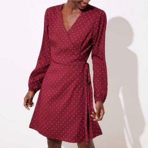 Ann Taylor LOFT Stars Wrap Dress